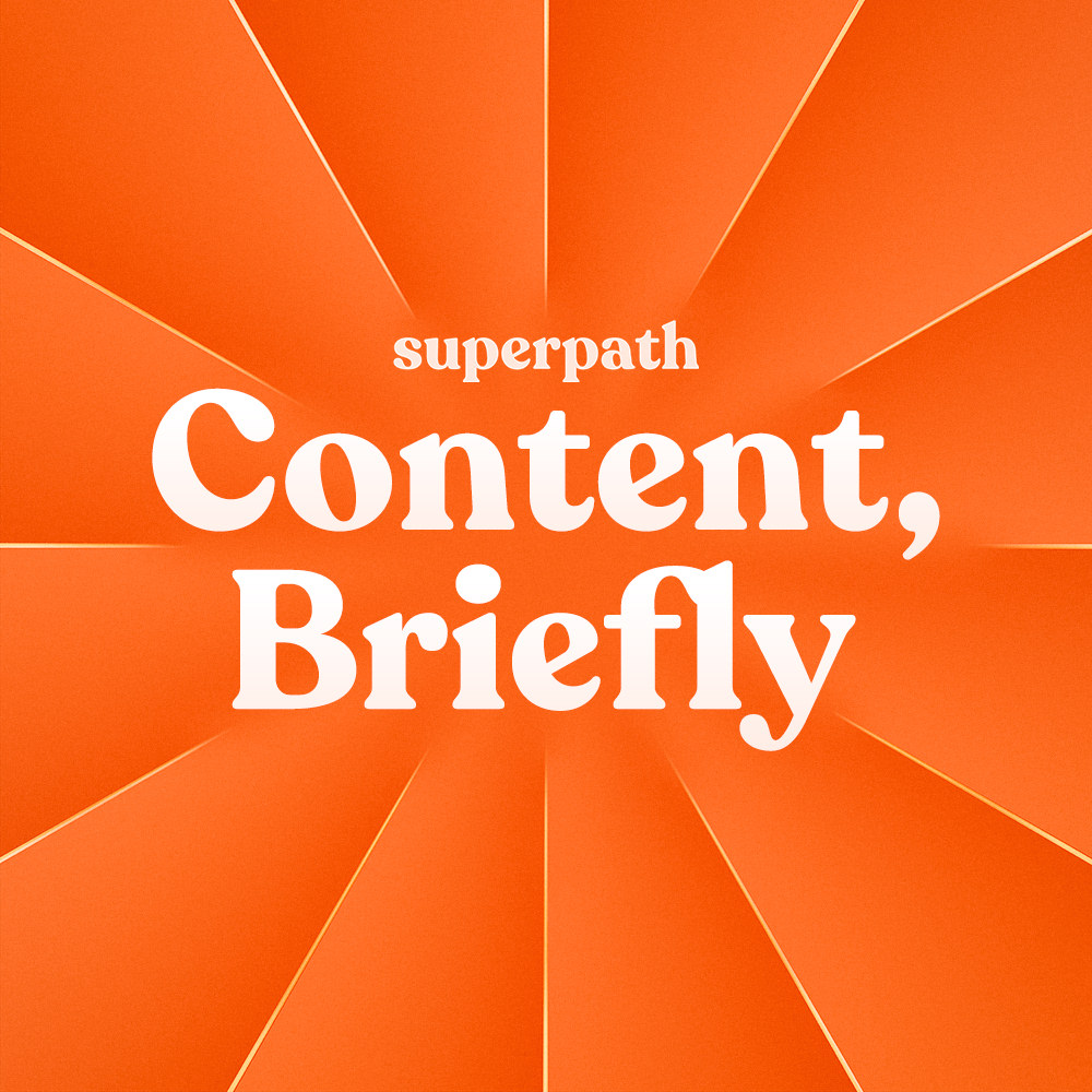 Content, Briefly Podcast Cover | by Superpath