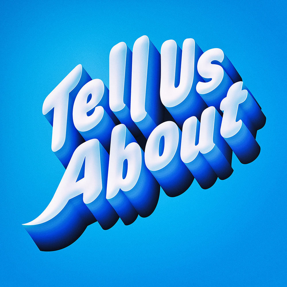 Tell Us About Podcast Logo